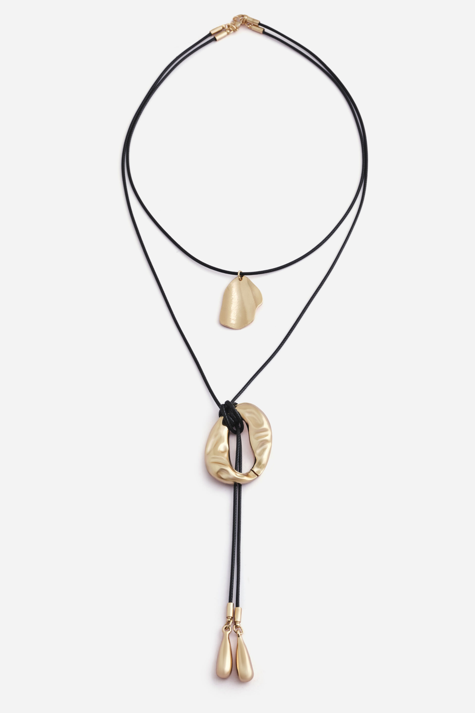 Layered Cord Necklace, , image 1